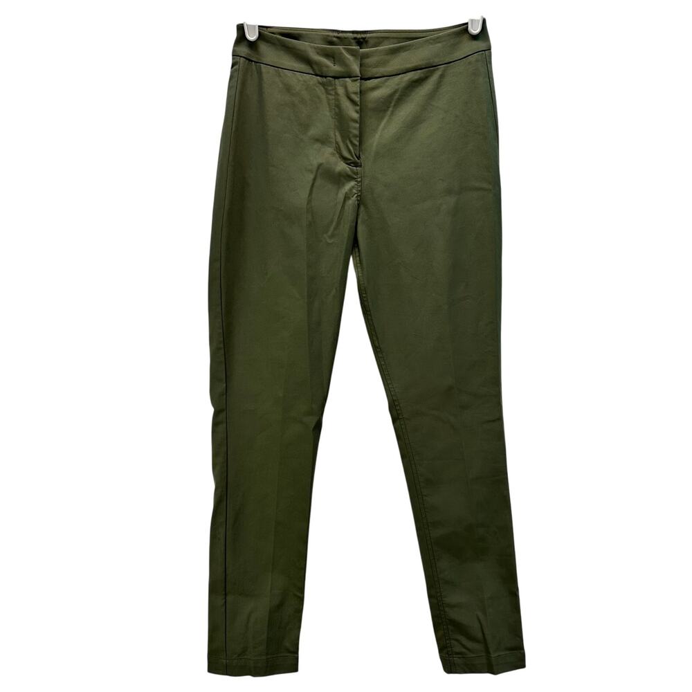 Kit And Ace Seymour Classic Ankle Pants Green Siz3 2